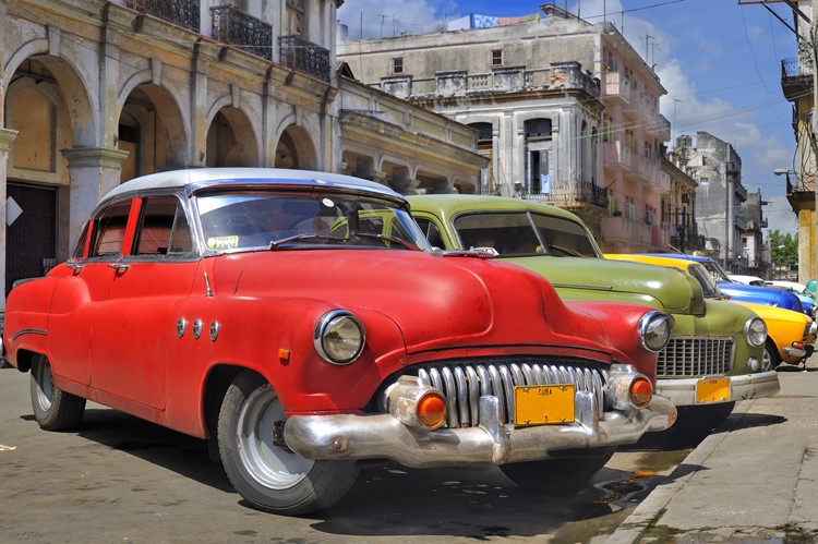 Oldtimers in Havana, Cuba